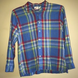 Petite Flannel Long-Sleeve Shirt